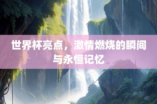 世界杯亮点，激情燃烧的瞬间与永恒记忆