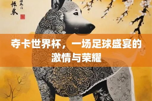 夺卡世界杯，一场足球盛宴的激情与荣耀漯河市盈旭机械设备有限公司