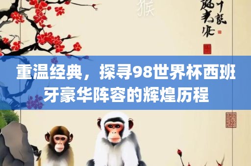 重温经典，探寻98世界杯西班牙豪华阵容的辉煌历程漯河市盈旭机械设备有限公司