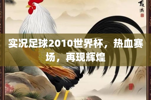 实况足球2010世界杯，热血赛场，再现辉煌