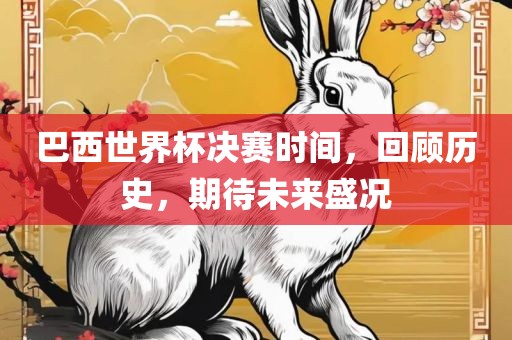 巴西世界杯决赛时间，回顾历史，期待未来盛况