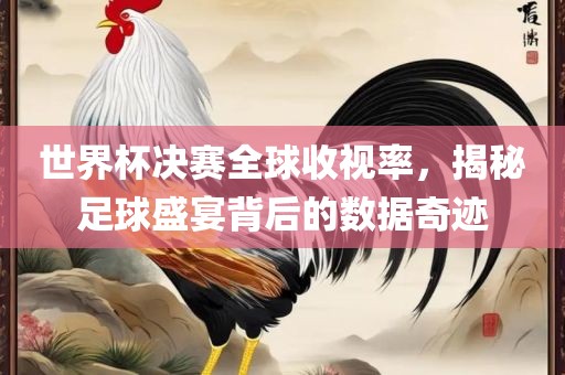世界杯决赛全球收视率，揭秘足球盛宴背后的数据奇迹