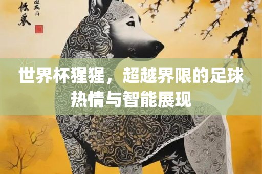 世界杯猩猩，超越界限的足球热情与智能展现漯河市盈旭机械设备有限公司