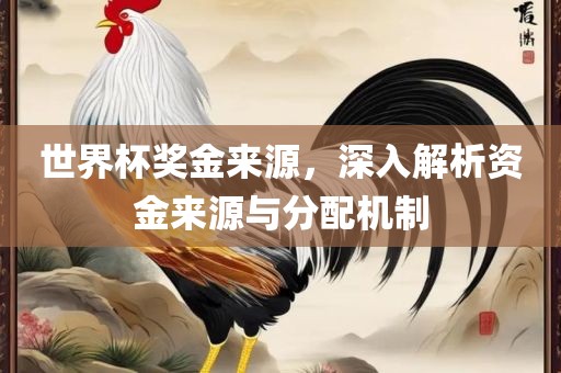 世界杯奖金来源，深入解析资金来源与分配机制