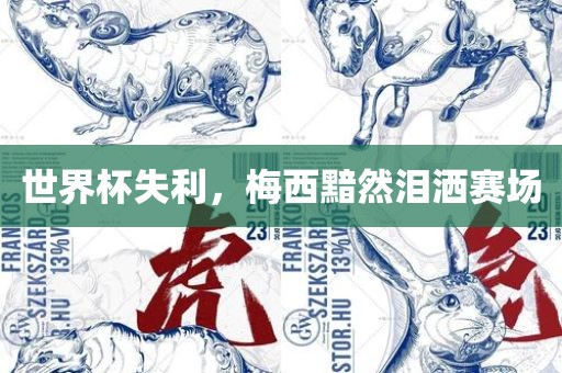 世界杯失利，梅西黯然泪洒赛场