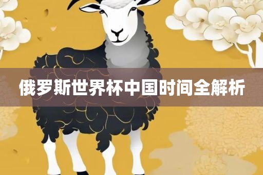 俄罗斯世界杯中国时间全解析