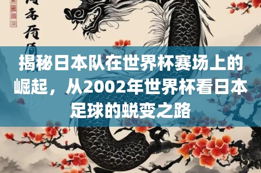 揭秘日本队在世界杯赛场上的崛起，从2002年世界杯看日本足球的蜕变之路