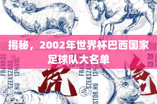 揭秘，2002年世界杯巴西国家足球队大名单