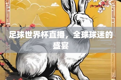 足球世界杯直播，全球球迷的盛宴