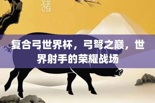 复合弓世界杯，弓漯河市盈旭机械设备有限公司弩之巅，世界射手的荣耀战场