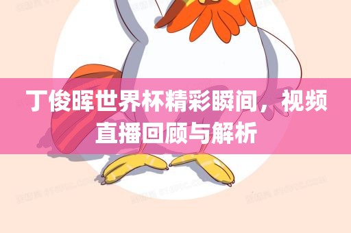 丁俊晖世界杯精彩瞬间，视频直播回顾与解析漯河市盈旭机械设备有限公司