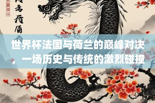 世界杯法国与荷兰的巅峰对决，一场历史与传统的激烈碰撞漯河市盈旭机械设备有限公司