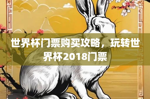 世界杯门票购买攻略，玩转世界杯2018门票