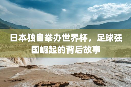 日本独自举办世界杯，足球强国崛起的背后故事