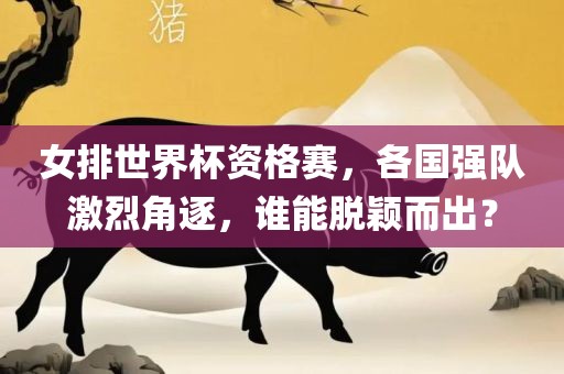 女排世界杯资格赛，各国强队激烈角逐，谁能脱颖而出？