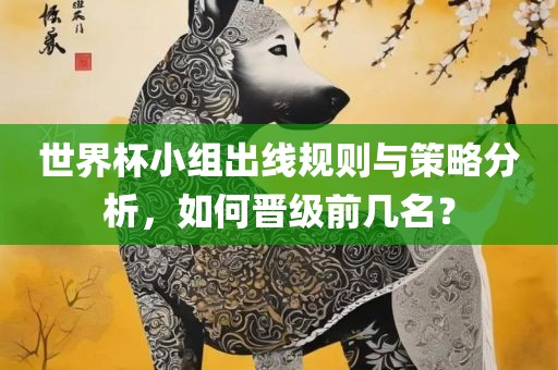 世界杯小组出线规则与策略分析，如何晋级前几名？