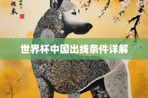 世界杯中国出线条件详解