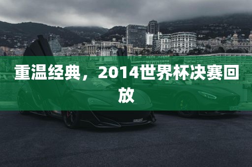 重温经典，2014世界杯决赛回放