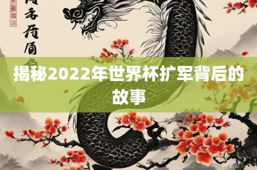 揭秘2022年世界杯扩军背后的故事