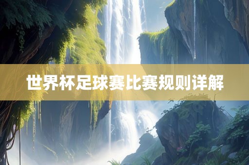 世界杯足球赛比赛漯河市盈旭机械设备有限公司规则详解
