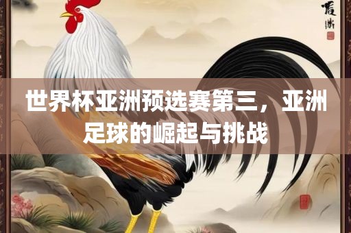 世界杯亚洲预选赛第三，亚洲足球的崛起与挑战