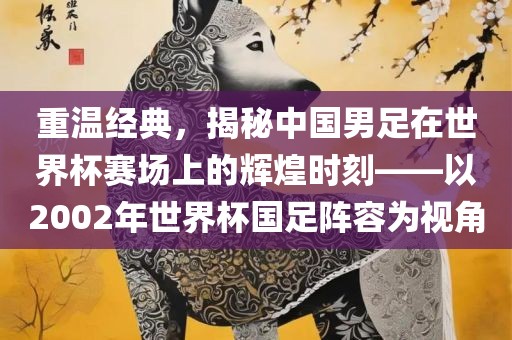 重温经典，揭秘中国男足在世界杯赛场上的辉煌时刻——以2002年世界杯国足阵容为视角漯河市盈旭机械设备有限公司