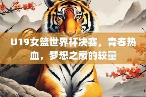 U19女篮世界杯决赛，青春热血，梦想之巅的较量