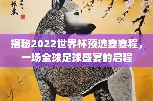 揭秘2022世界杯预选赛赛程，一场全球足球盛宴的启程