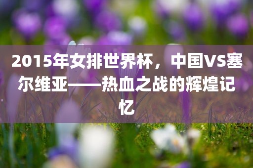 2015年女排世界杯，中国VS塞尔维亚——热血之战的辉煌记忆