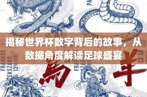 揭秘世界杯数字背后的故事，从数据角度解读足球盛宴