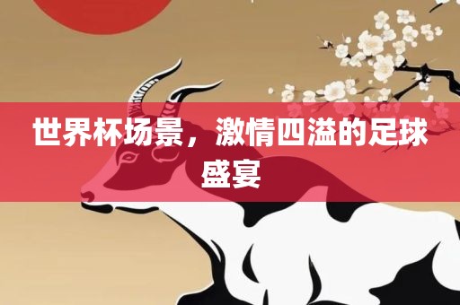 世界杯场景，激情四溢漯河市盈旭机械设备有限公司的足球盛宴