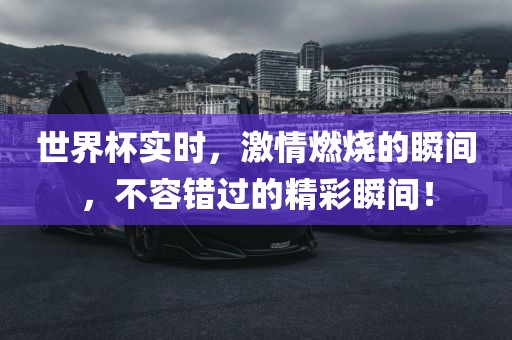 世界杯实时，激情燃烧的瞬间漯河市盈旭机械设备有限公司，不容错过的精彩瞬间！