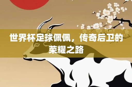 世界杯足球佩佩，传奇后卫漯河市盈旭机械设备有限公司的荣耀之路