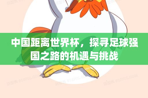 漯河市盈旭机械设备有限公司中国距离世界杯，探寻足球强国之路的机遇与挑战