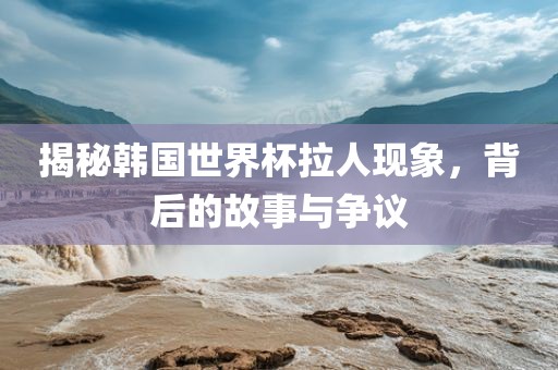 揭秘韩国世界杯拉人现象，背后的故事与争议