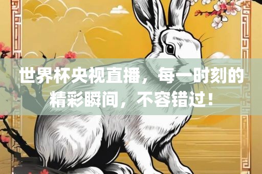 世界杯央视直播，每一时刻的精彩瞬间，不容错过！