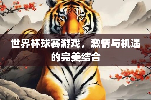 世界杯球赛游戏，激情与机遇的完美结合