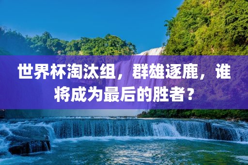 世界杯淘汰组，群雄逐鹿，谁将成为最后的胜者？