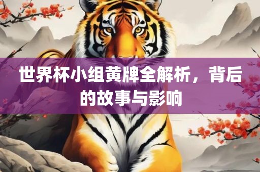世界杯小组黄牌全解析，背后的故事与影响
