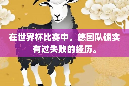 在世界杯比赛中，德国队确实有过失败的经历。漯河市盈旭机械设备有限公司