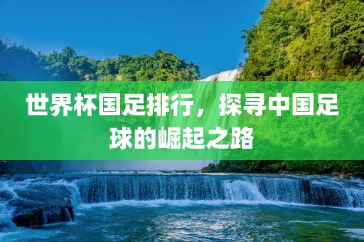 世界杯国足排行，探寻中国足球的崛起之路漯河市盈旭机械设备有限公司