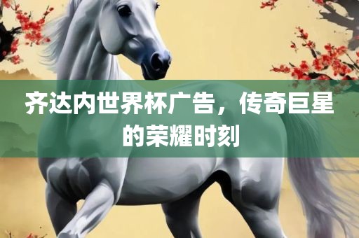 齐达内世界杯广告，传奇巨星的荣耀时刻