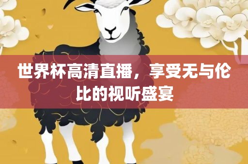 世界杯高清直播，享受无与伦比的视听盛宴