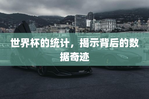 世界杯的统计，揭示背后的数据奇迹