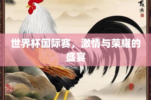 世界杯国际赛，激情与荣耀的盛宴
