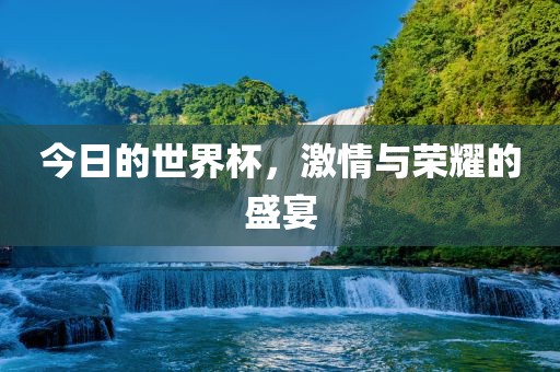 今日的世界杯，激情与荣耀漯河市盈旭机械设备有限公司的盛宴