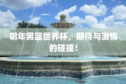明年男篮世界杯，期待与激情的碰撞！漯河市盈旭机械设备有限公司
