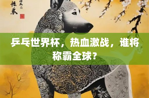 乒乓世界杯，热血激战，谁将称霸全球？