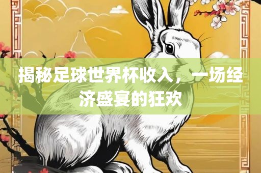揭秘足球世界杯收入，一场经济盛宴的狂欢漯河市盈旭机械设备有限公司