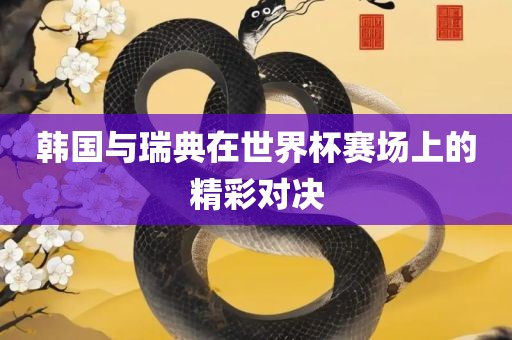 韩国与瑞典在世界杯赛场上的精彩对决